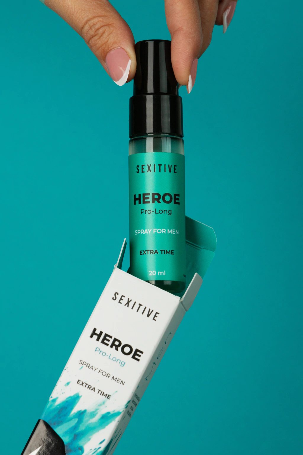 HEROE Pro-Long Extra Time - Spray masculino 20ml