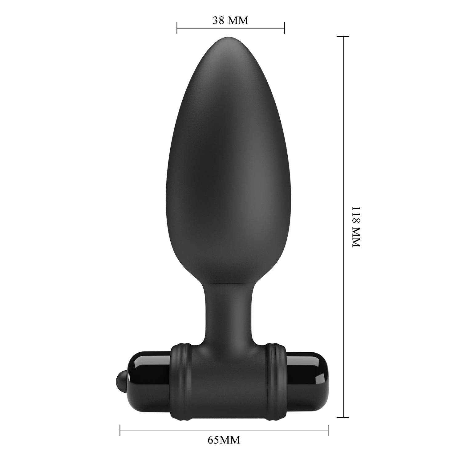 Plug M vibrador