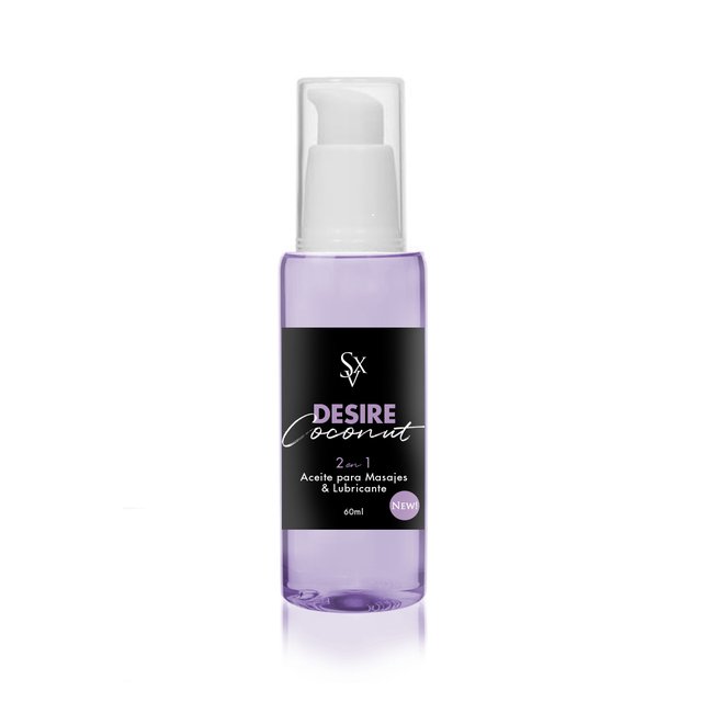 Aceite y lubricante Desire Coconut 2 en 1