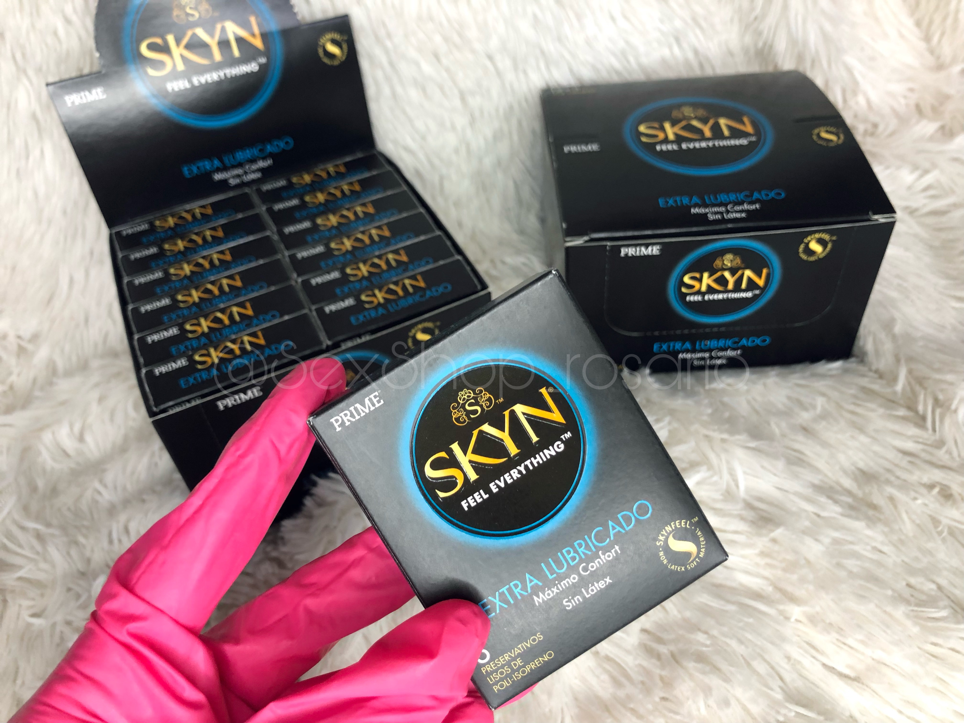 Preservativos Prime Skyn Extralubricados - Caja x3