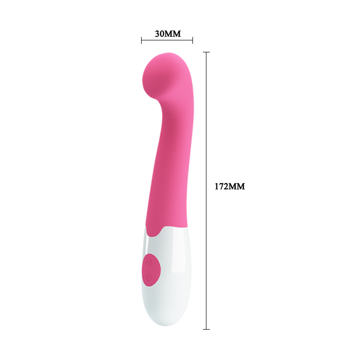 Pretty Love Charles – Vibrador Curvo de Silicona - Pilas