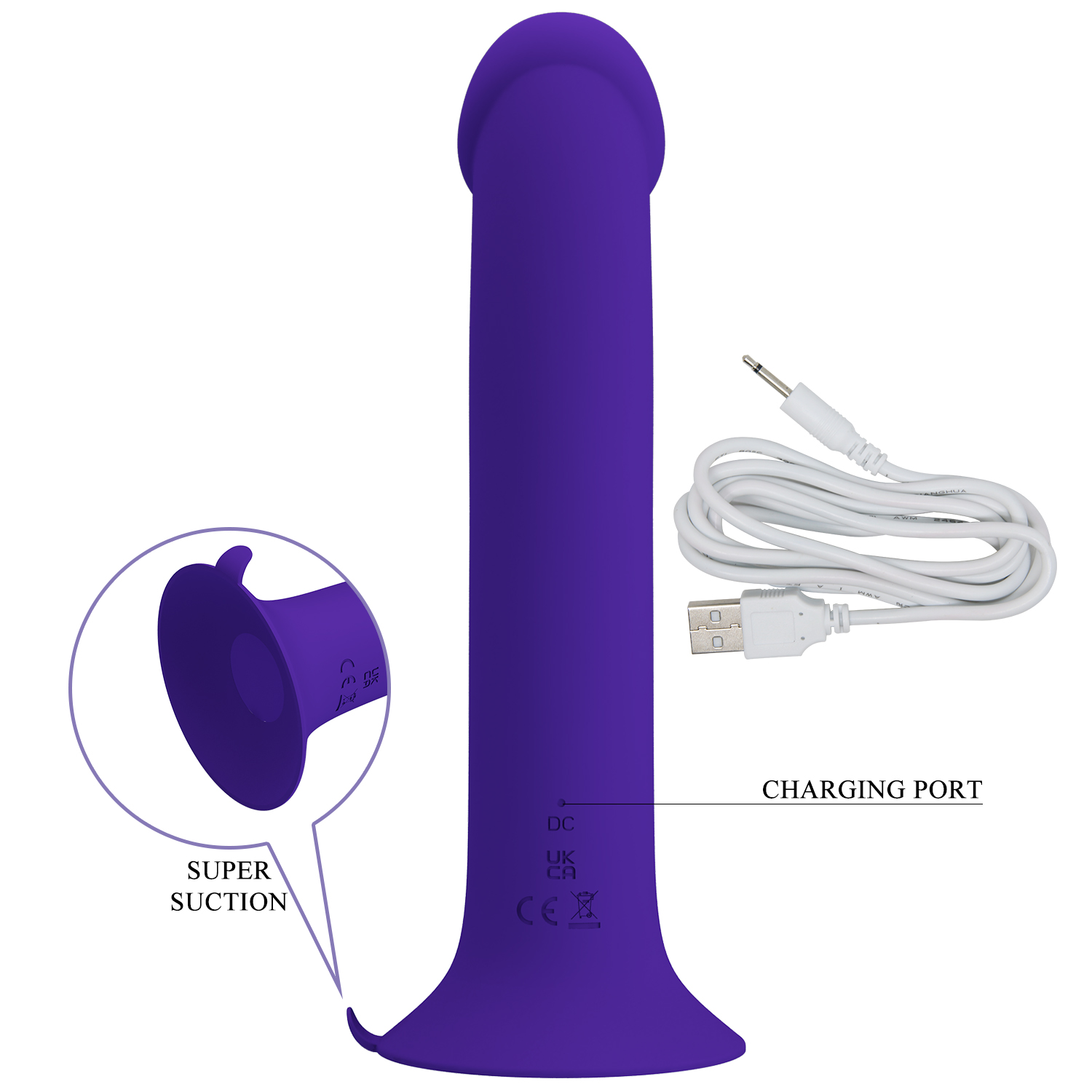 Dildo Murray-Youth con vibro - USB