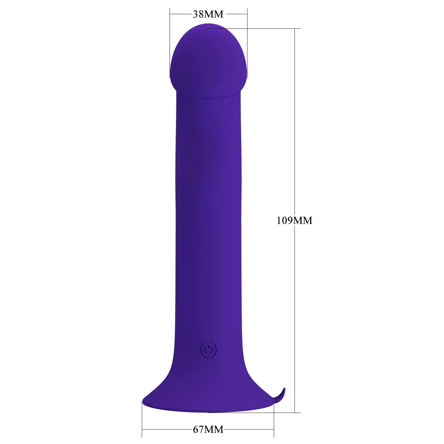 Dildo Murray-Youth con vibro - USB
