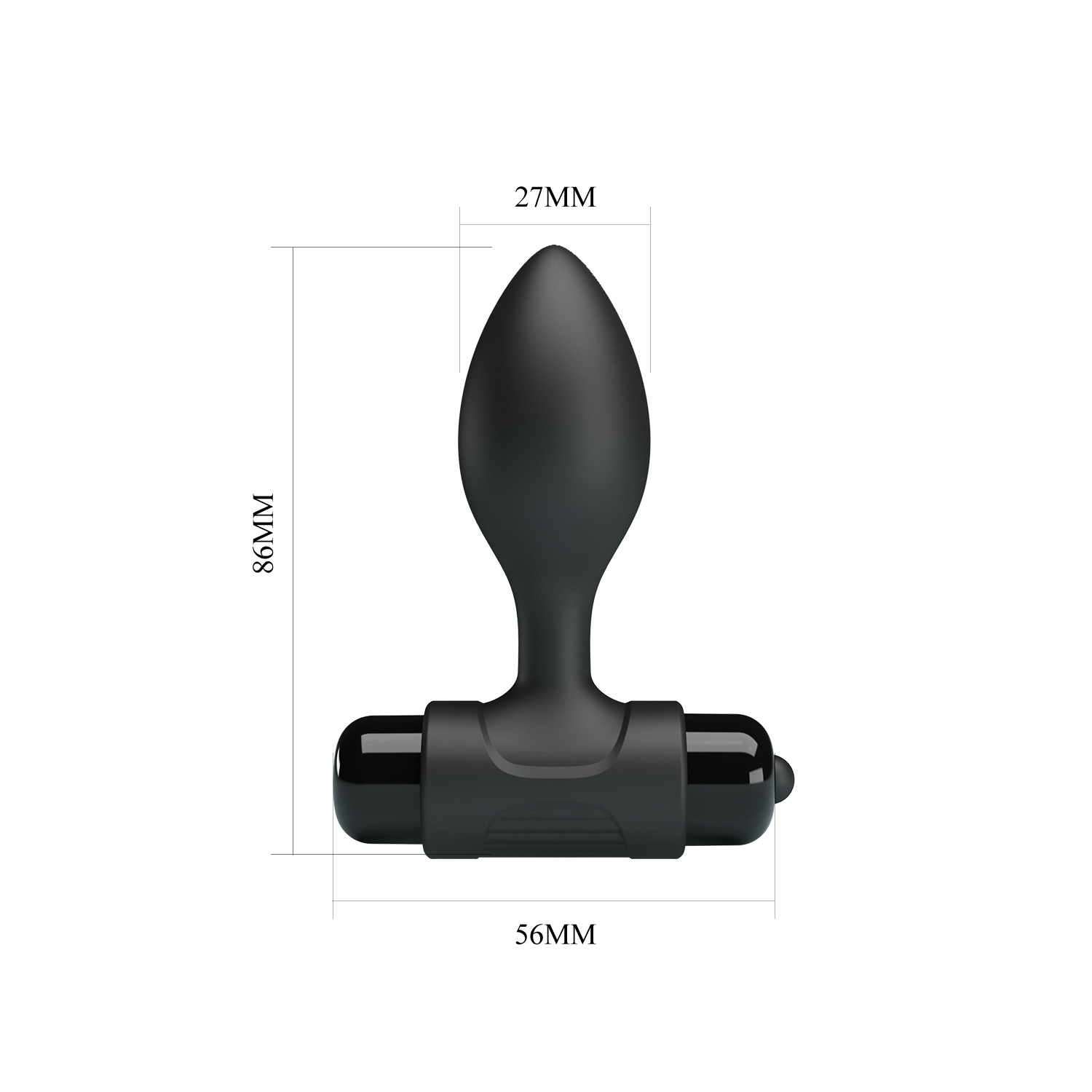 Plug S vibrador