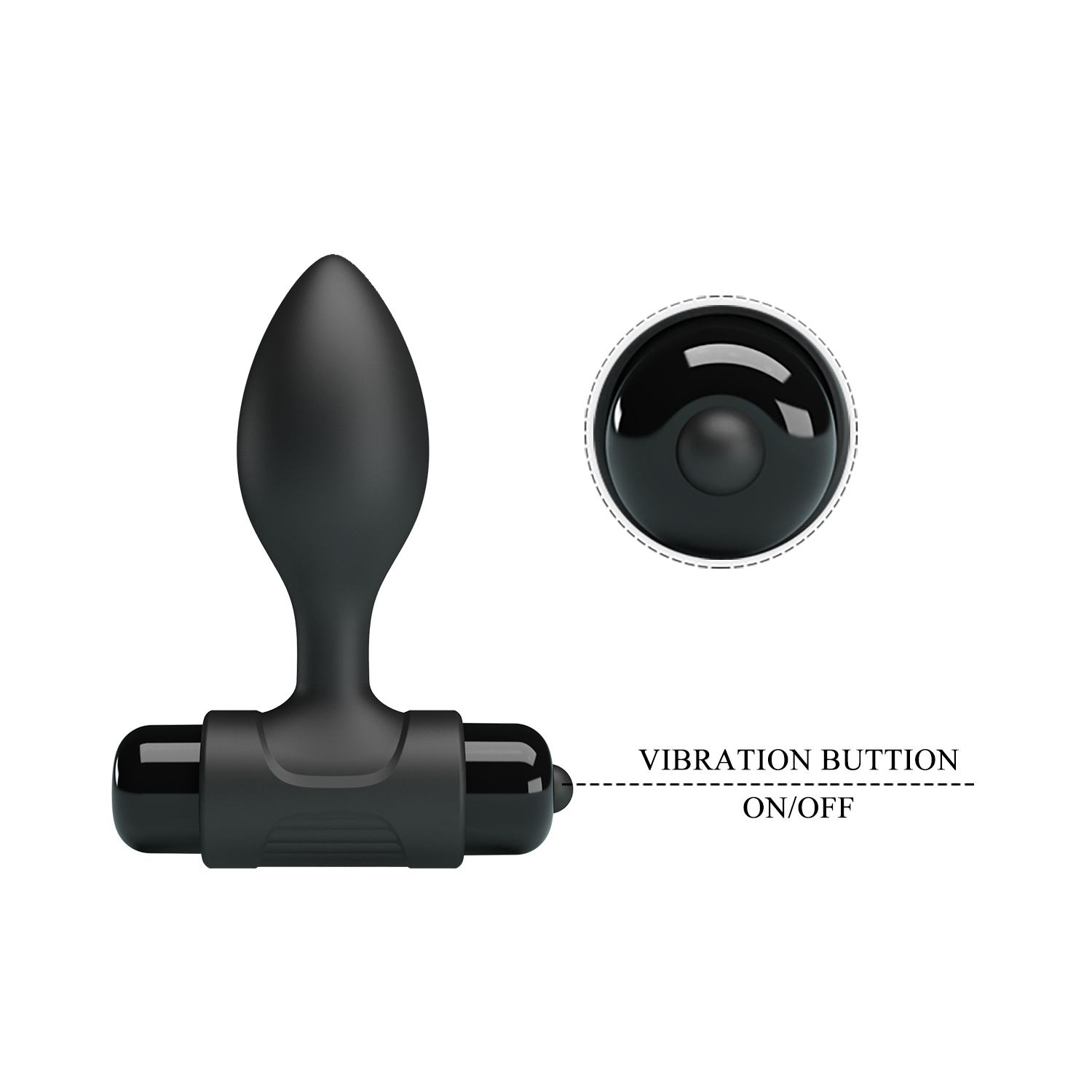 Plug S vibrador