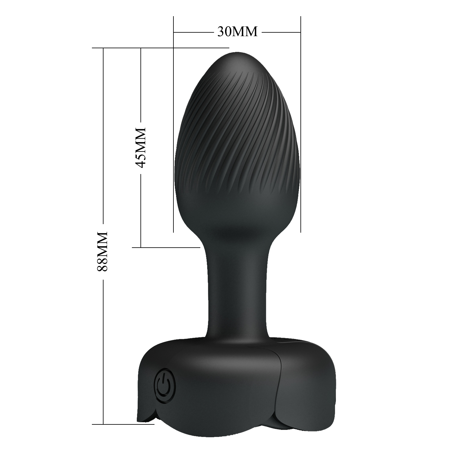 Plug Anal Pretty Love Olman - con Luz y carga USB