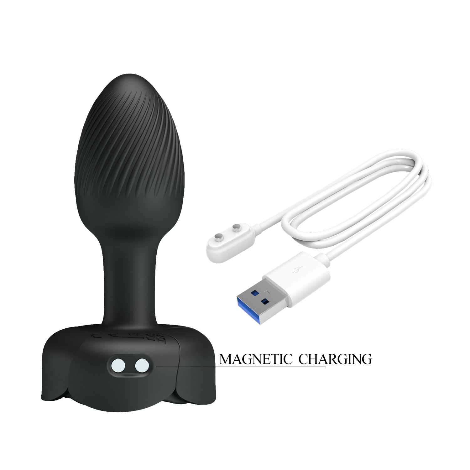 Plug Anal Pretty Love Olman - con Luz y carga USB