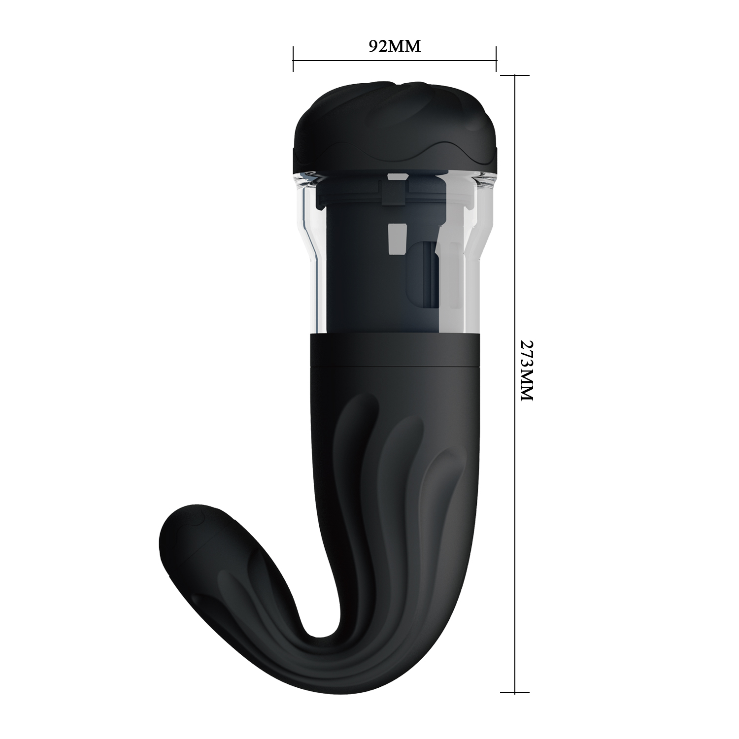 Masturbador Breton - Succión y rotación USB