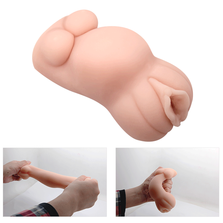 Vagina realística con panza y pechos
