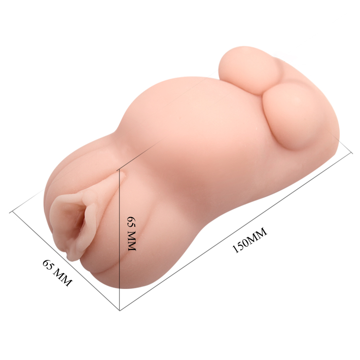 Vagina realística con panza y pechos