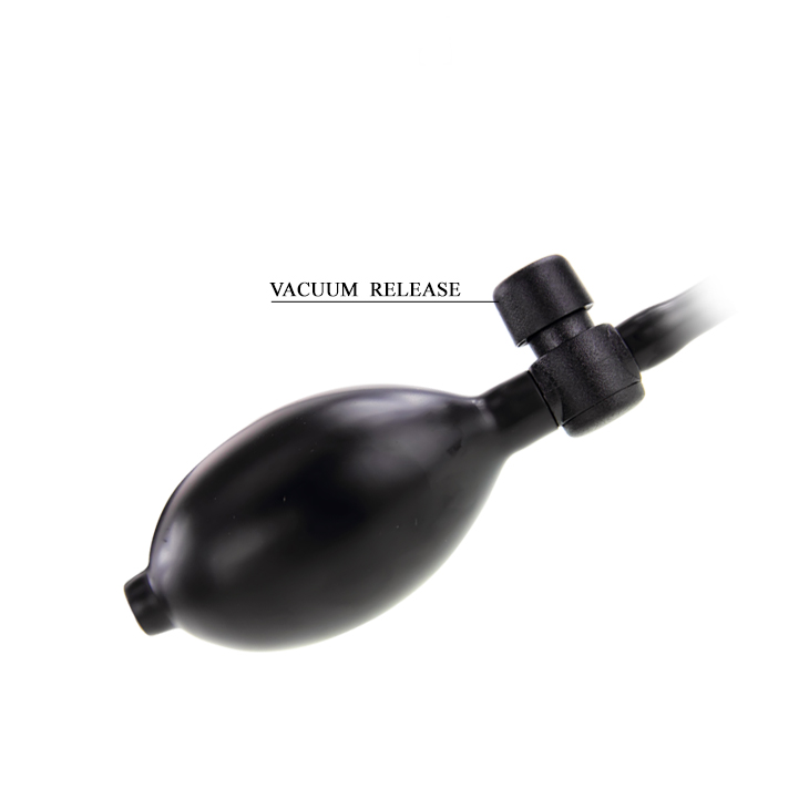 Dildo vibrador inflable