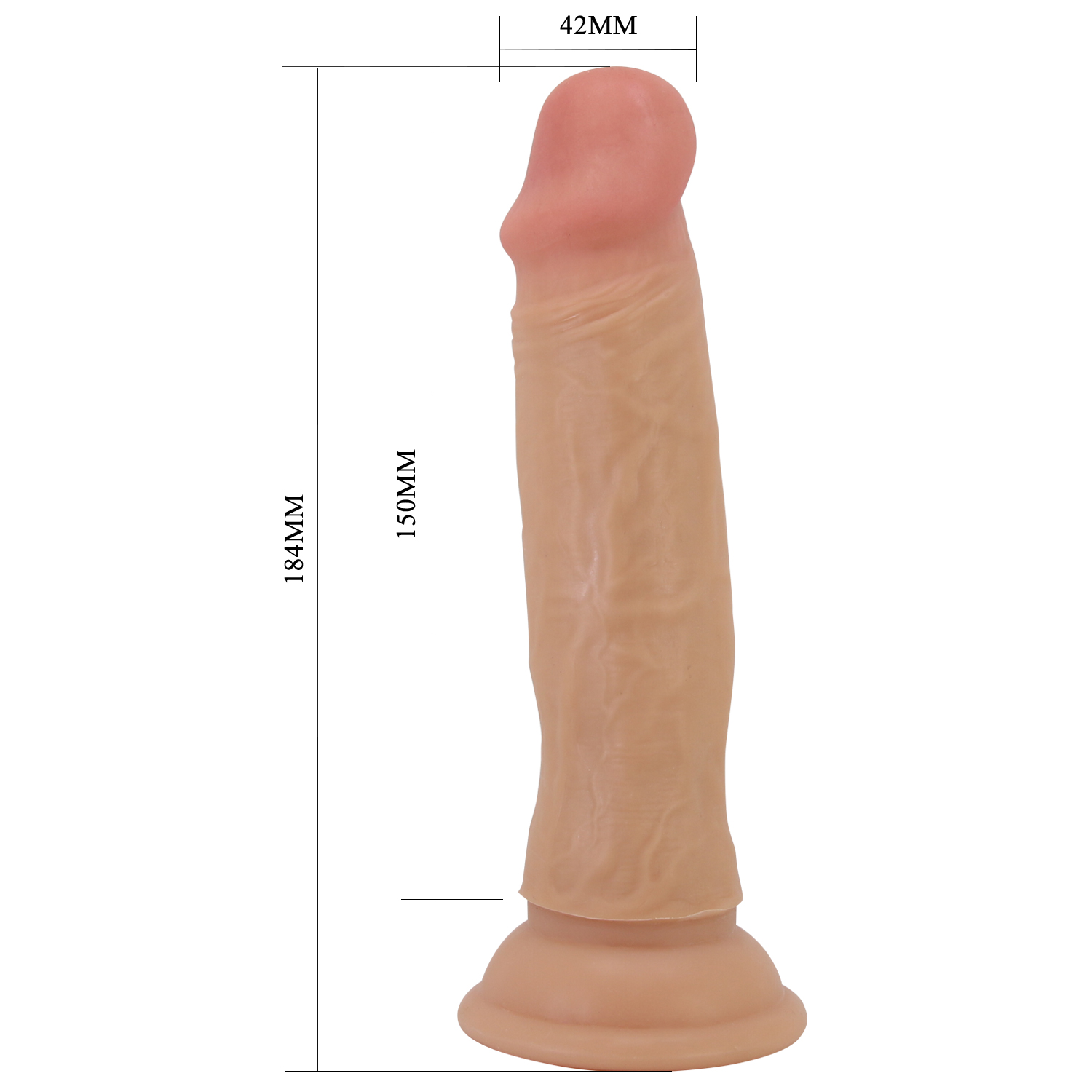 Pretty Love Quentin 16 x 4 – Dildo Pellizcable