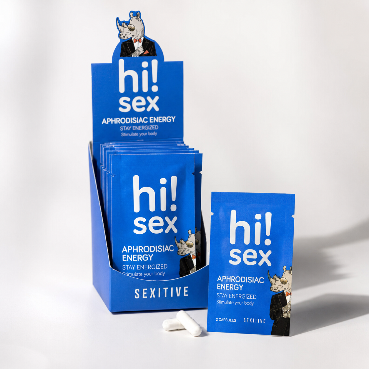 Hi! Sex - Aphrodisiac Energy - Orientada a energía física, estimulación y rendimiento ⚡🔥💙🔥