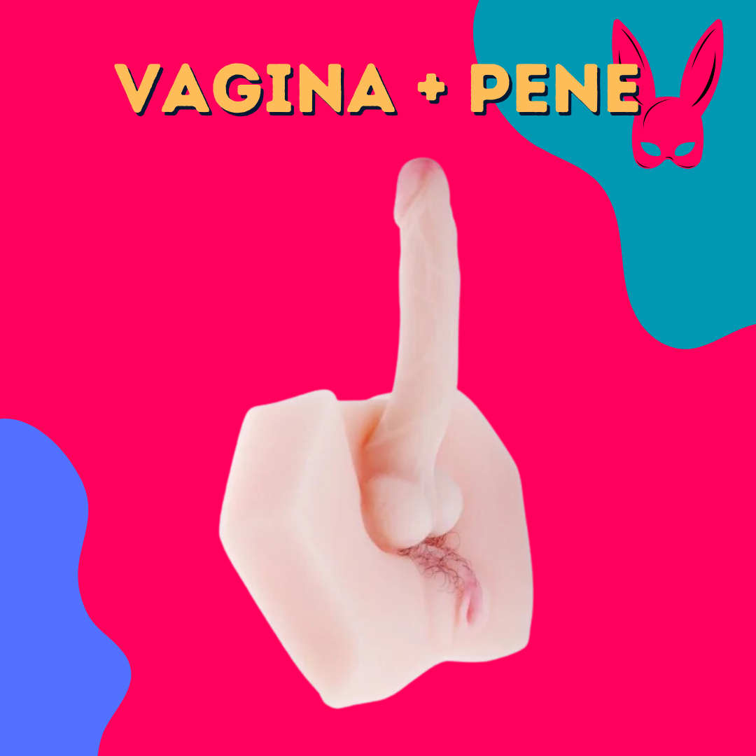 Masturbador vagina + pene