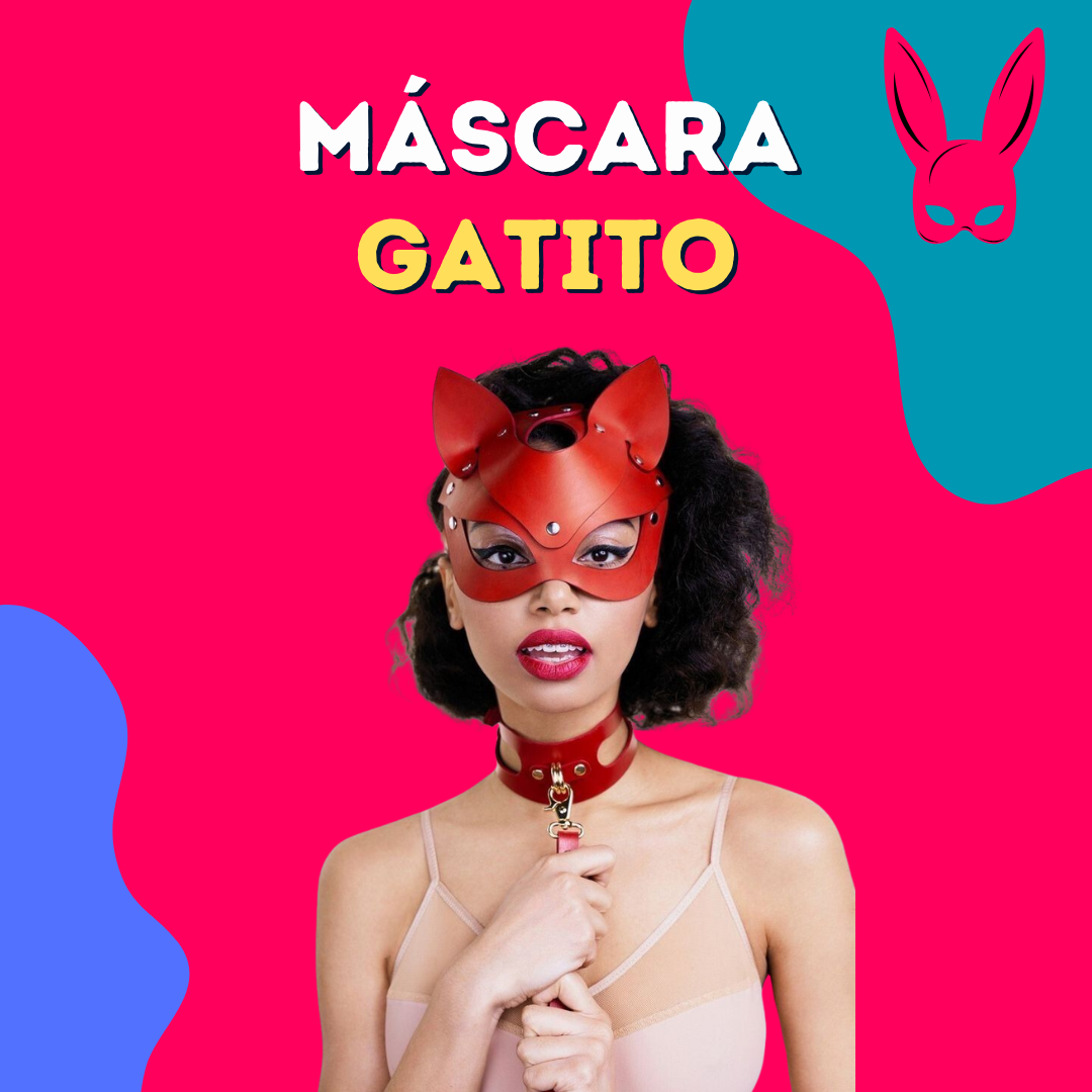Mascara de gatito - Varios colores