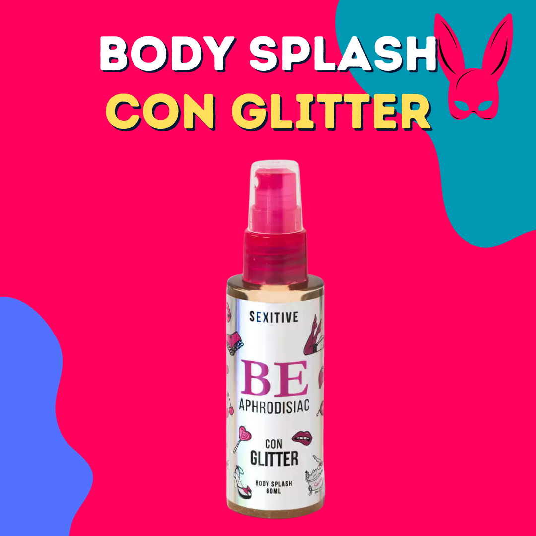 Body Splash BE con glitter