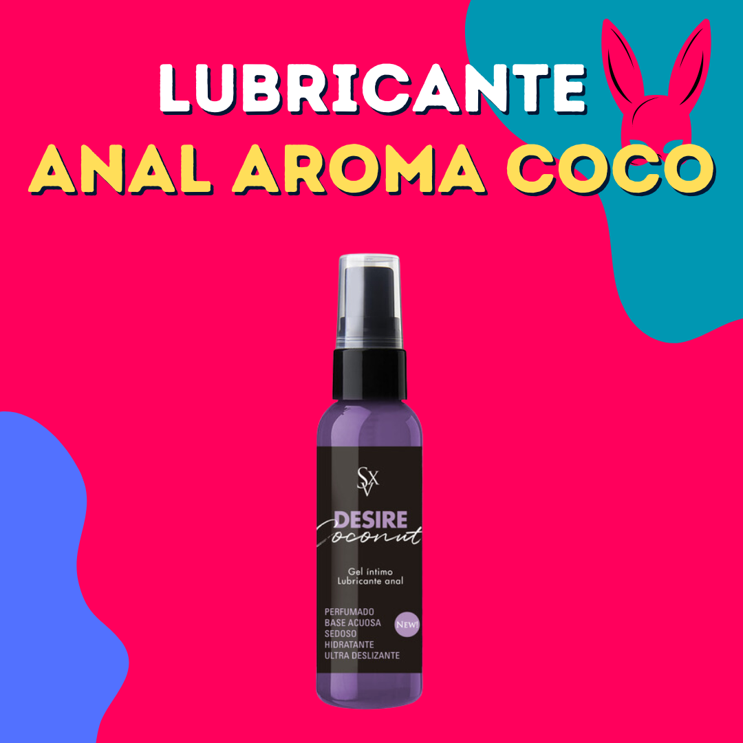Gel Anal aroma a coco  - Base acuosa