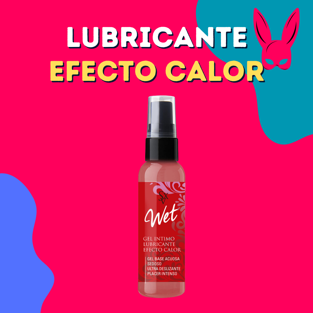 Wet efecto calor - Base acuosa - Efecto suave