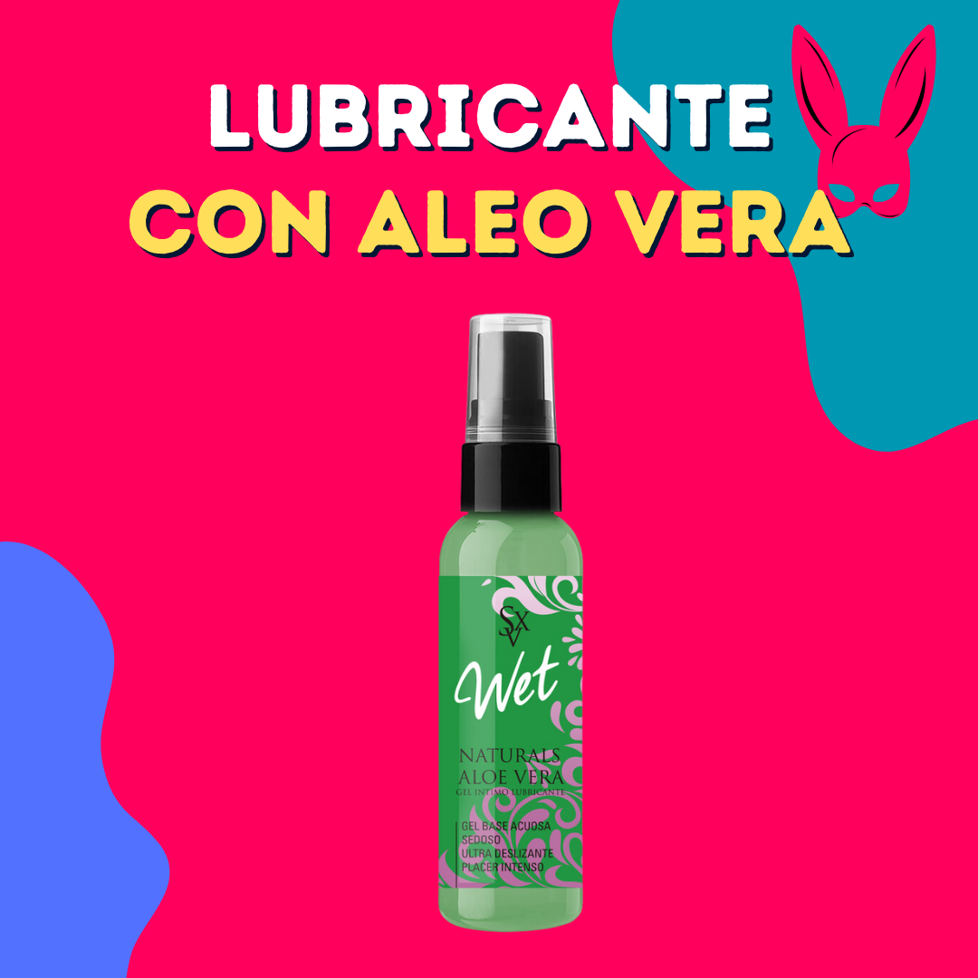 Wet Aloe Vera Gel Lubricante Naturals - Base acuosa