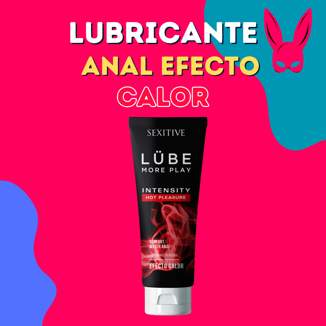 Lube anal efecto calor - Base acuosa