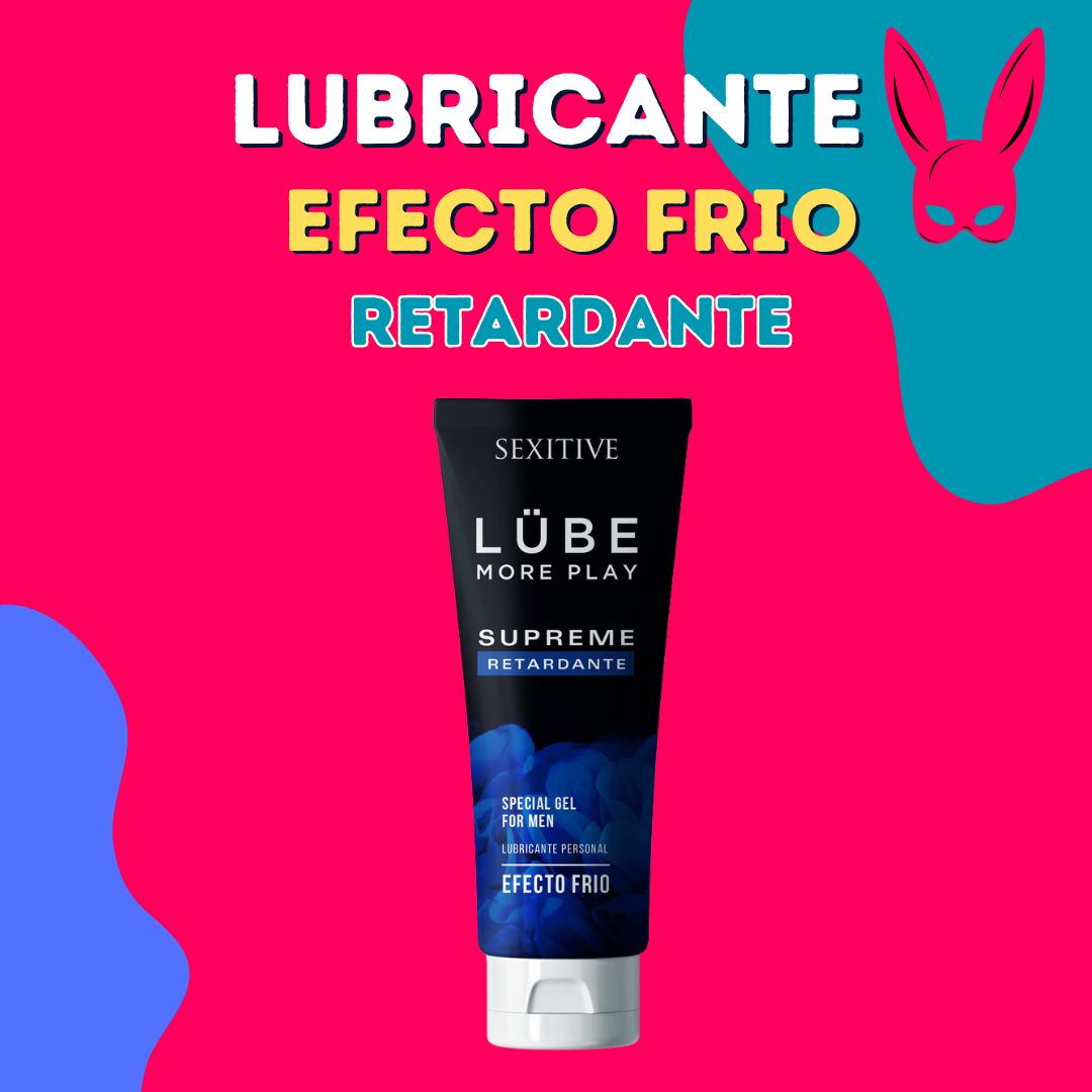 Lube Supreme Retardante - Lubricante efecto frío-Base acuosa
