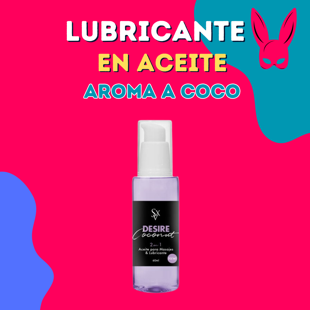 Aceite y lubricante Desire Coconut 2 en 1