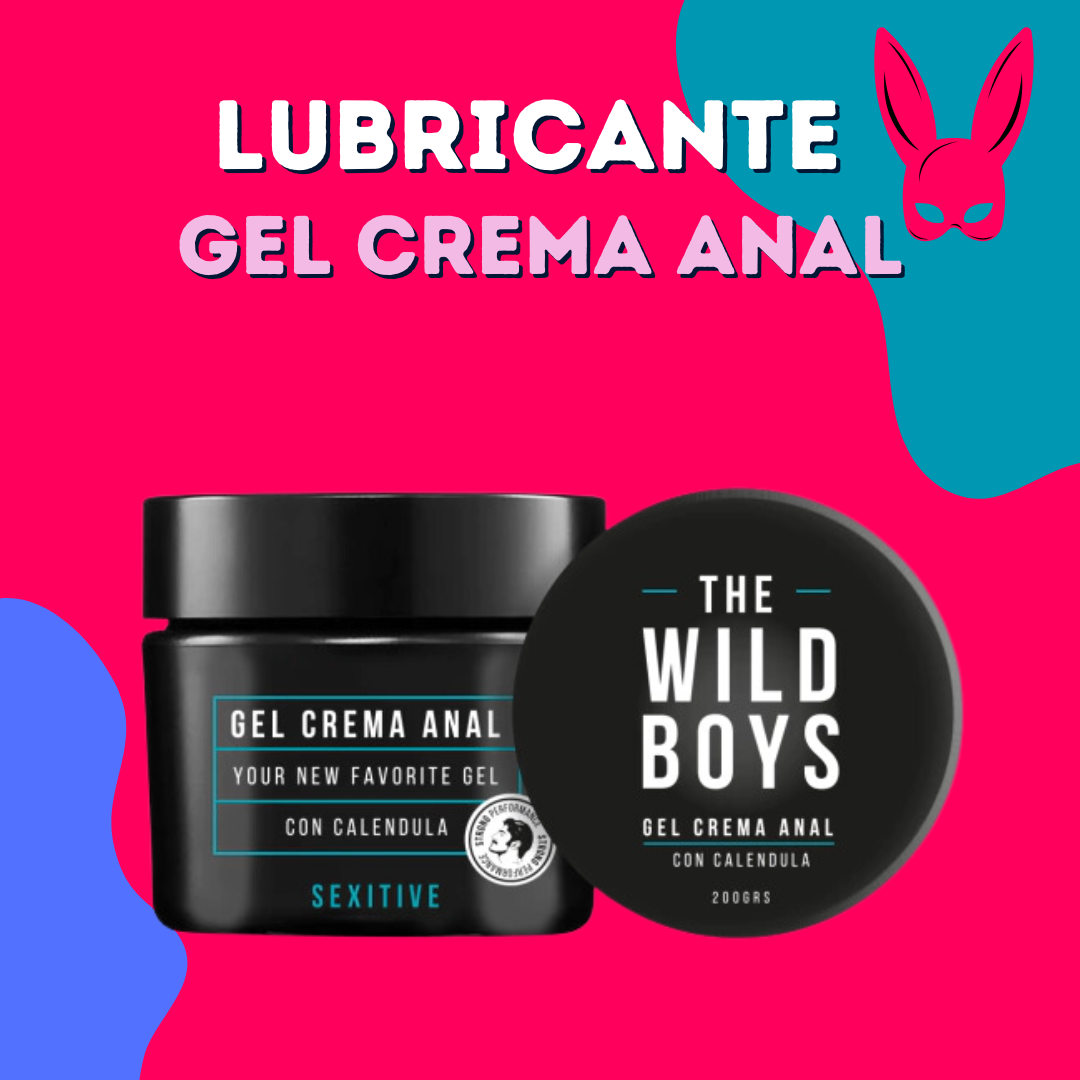 Gel crema anal The Wild Boys con calendula