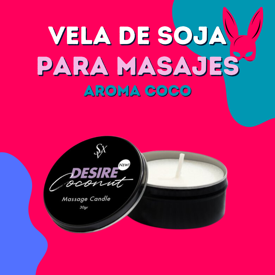 Massage Candle Desire Coconut
