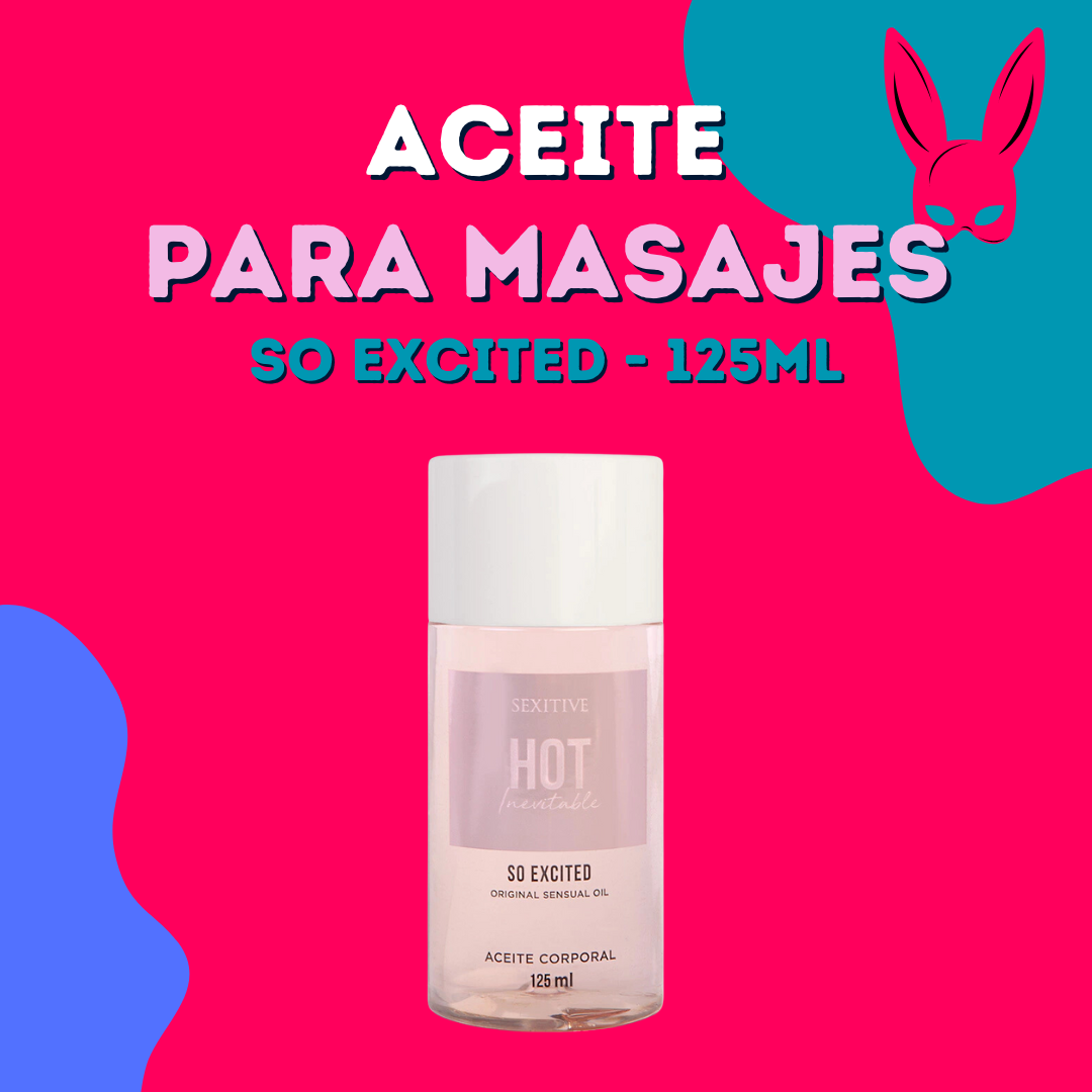 Aceite corporal Hot Inevitable So Excited - 125ml