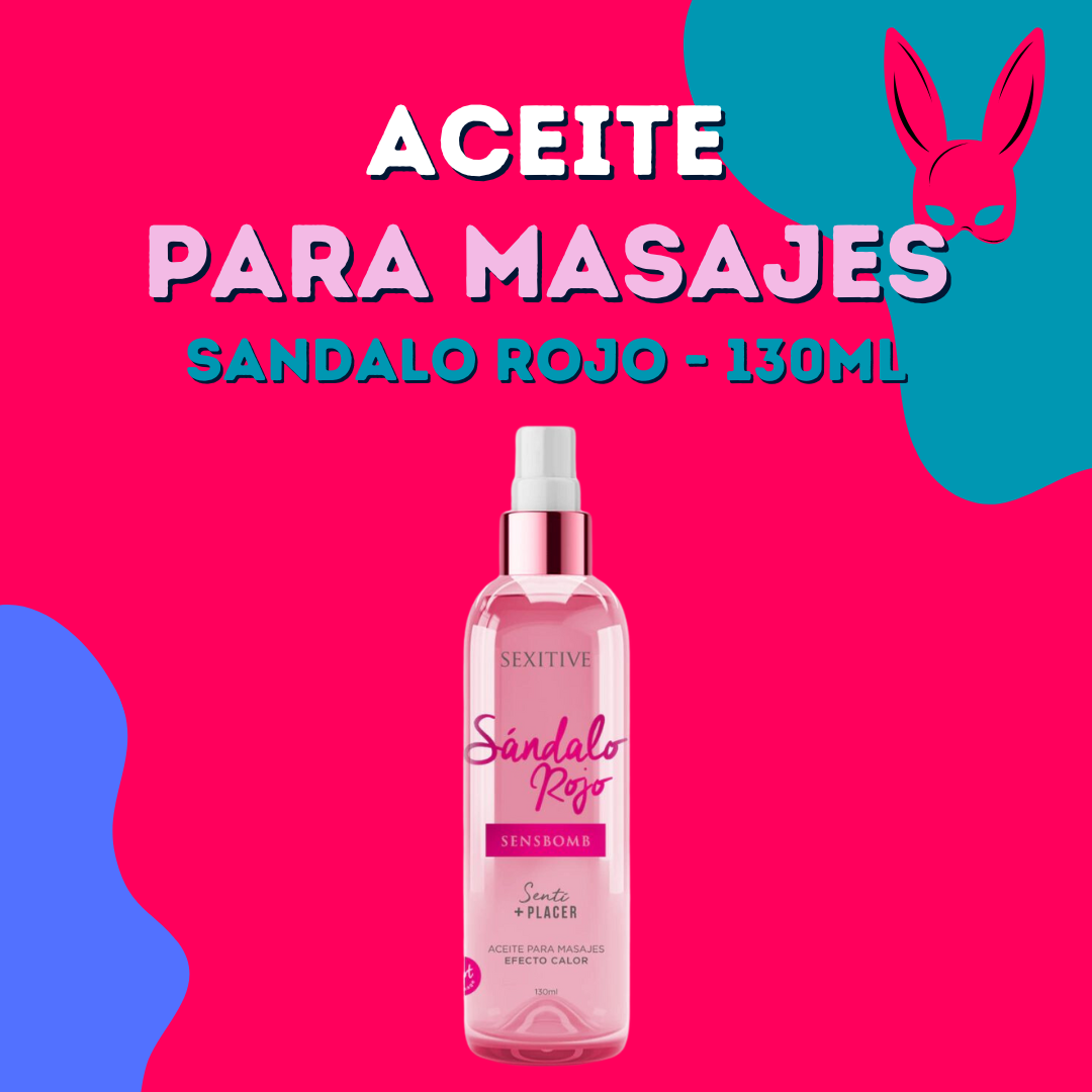 Body Oil efecto calor | SÁNDALO ROJO 130ml