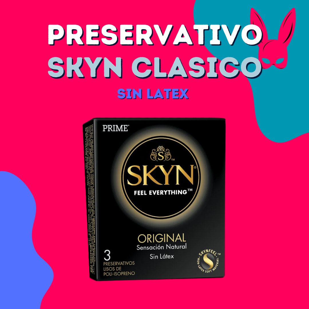 Preservativos Prime Skyn Clásicos - Caja x3