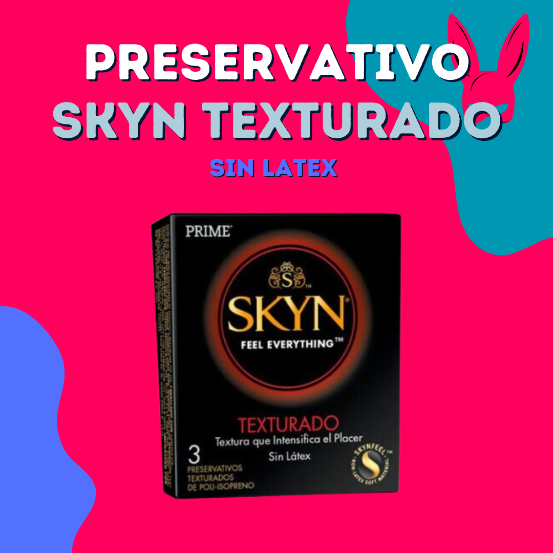 Preservativos Prime Skyn Texturados - Caja x3