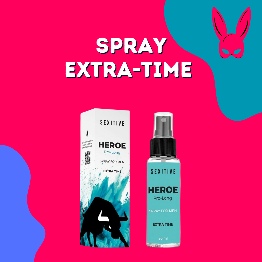 HEROE Pro-Long Extra Time - Spray masculino 20ml