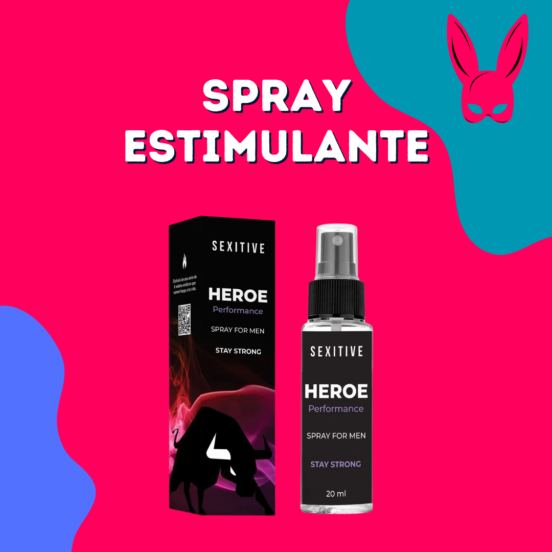 HEROE Performance - Spray masculino 20ml