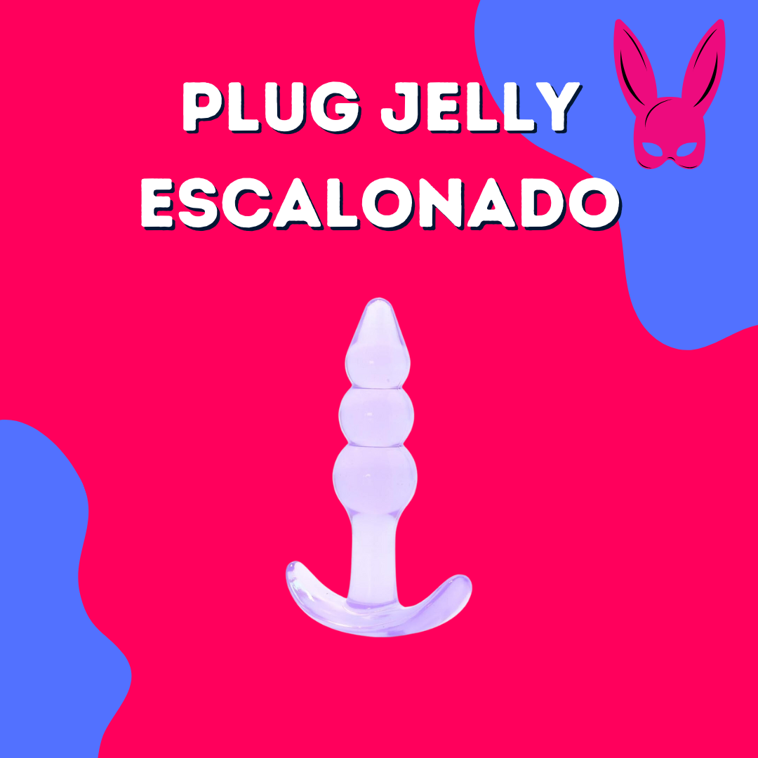 Plug Silicona transparente Jelly