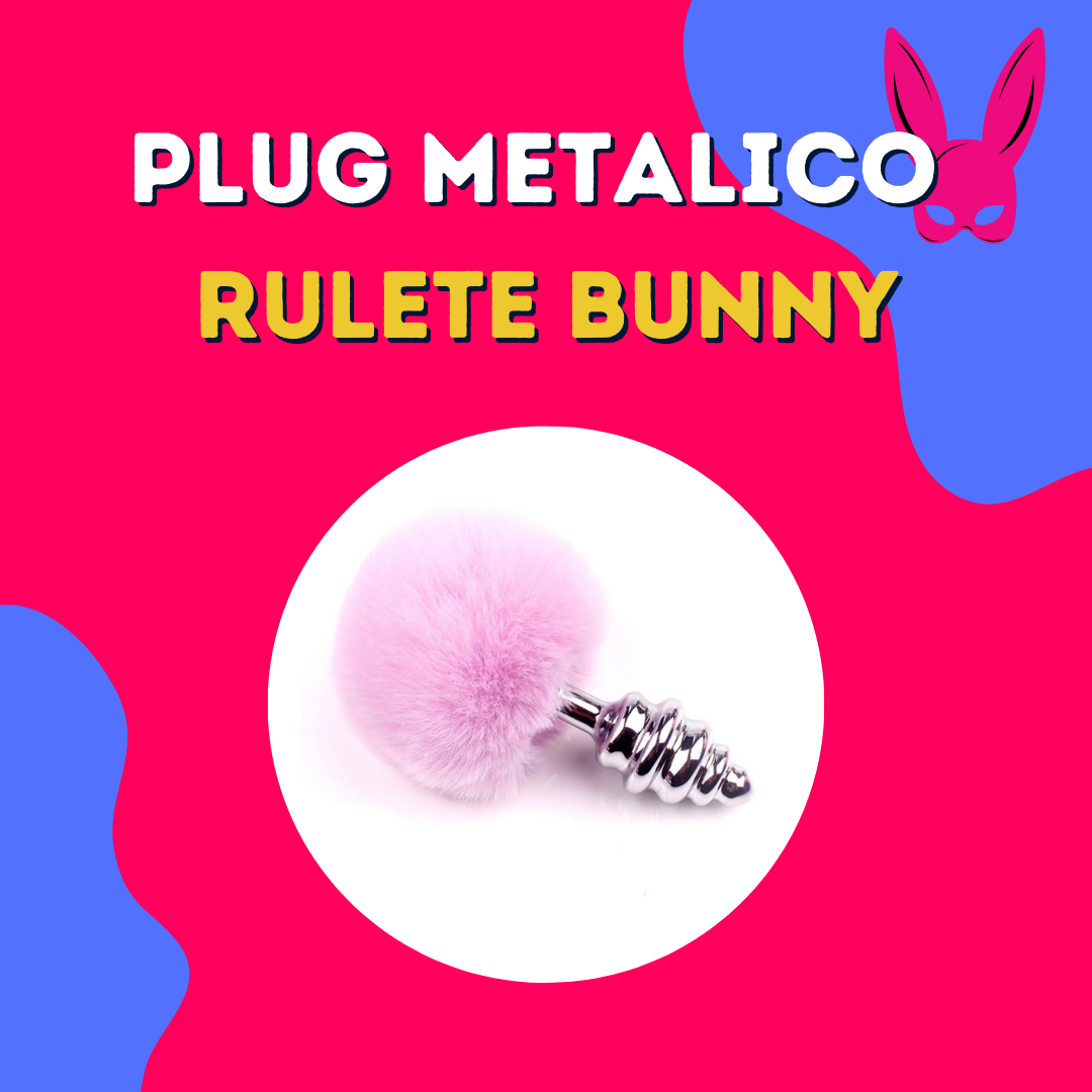 Plug metalico RULETE cola de conejo S