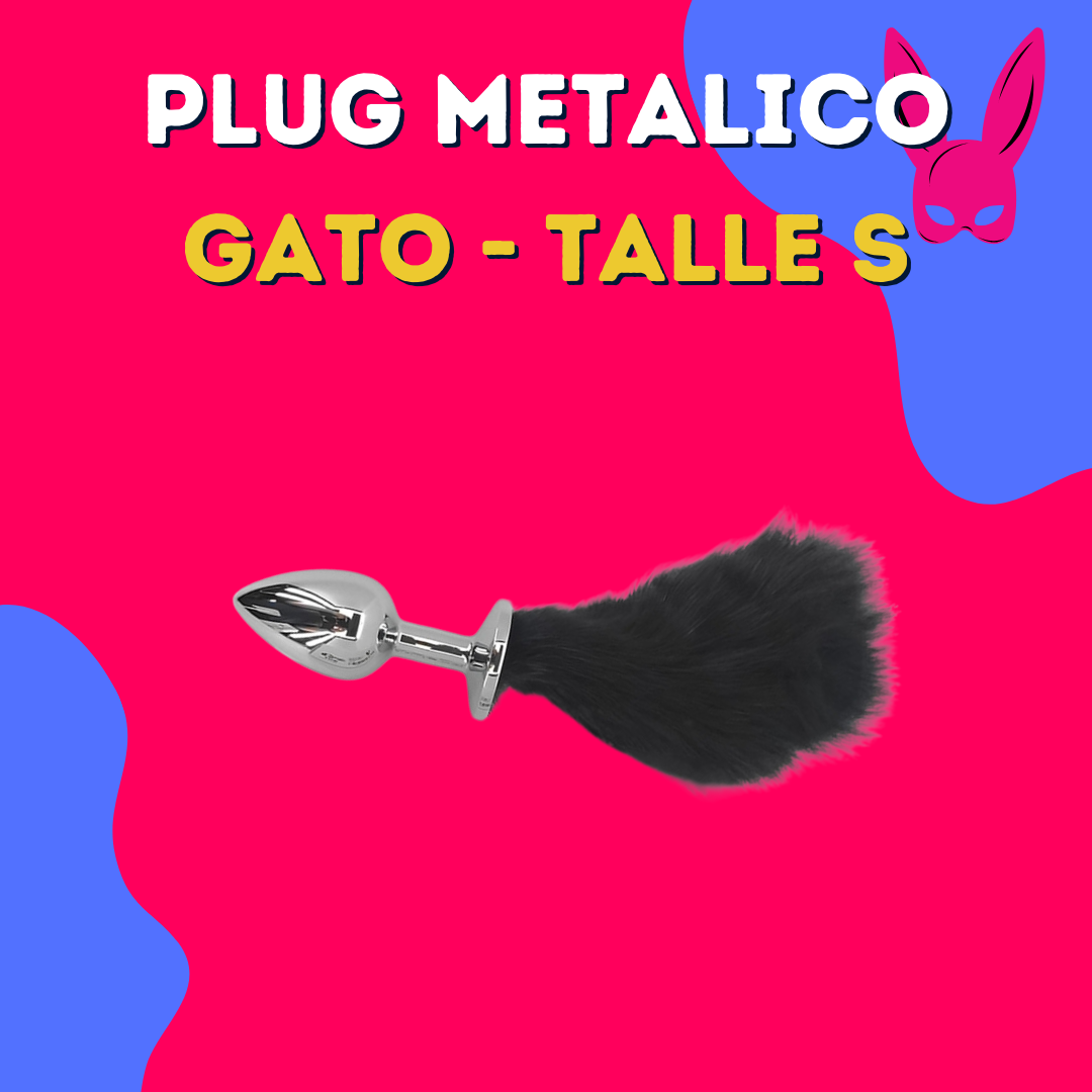 Plug metalico cola de gato - S