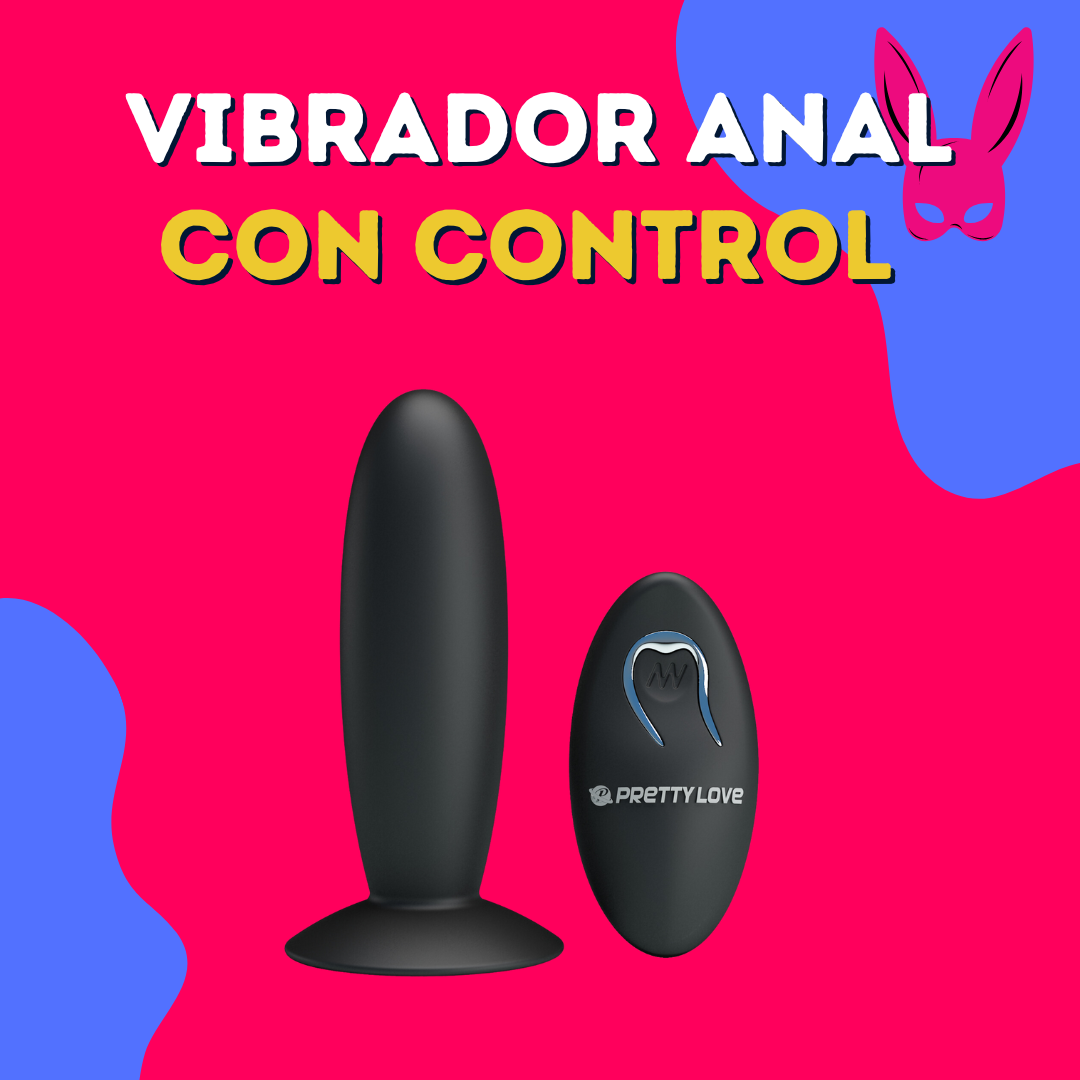 PRETTY LOVE Vibro anal con control inalámbrico - USB