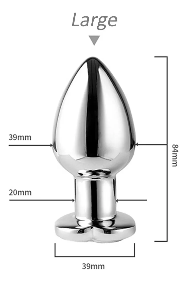 Plug anal con luz - Talle M - Control inalámbrico y APP