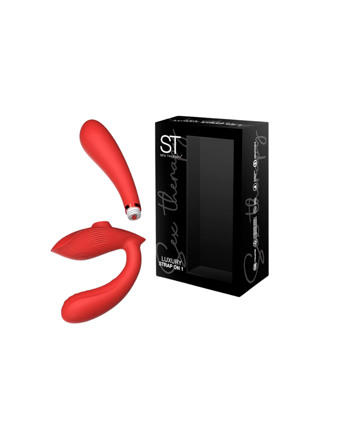 Strap On y doble estimulación - USB