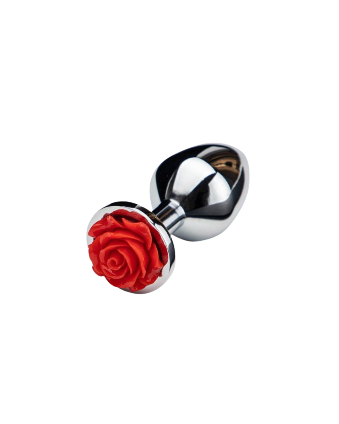 Plug Metálico Red Flower - Talle M