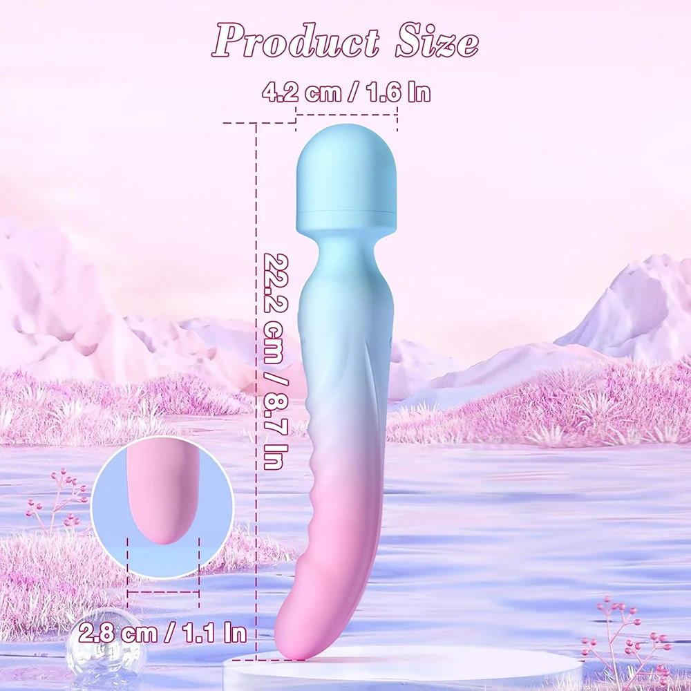 Vibrador Scopium 3 en 1 con Calor – Masaje Corporal y Punto G - USB