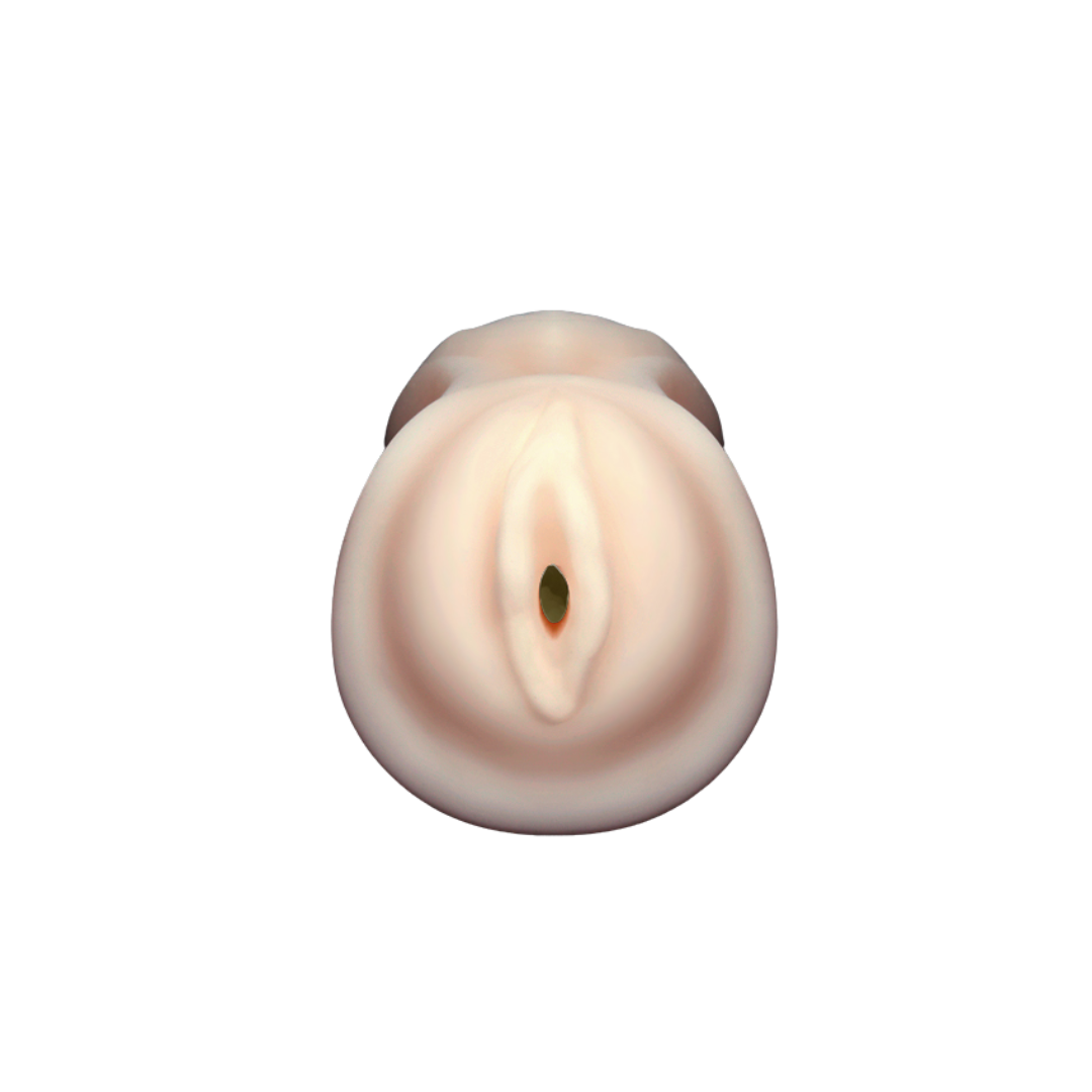 Masturbador Vulva vibradora texturada