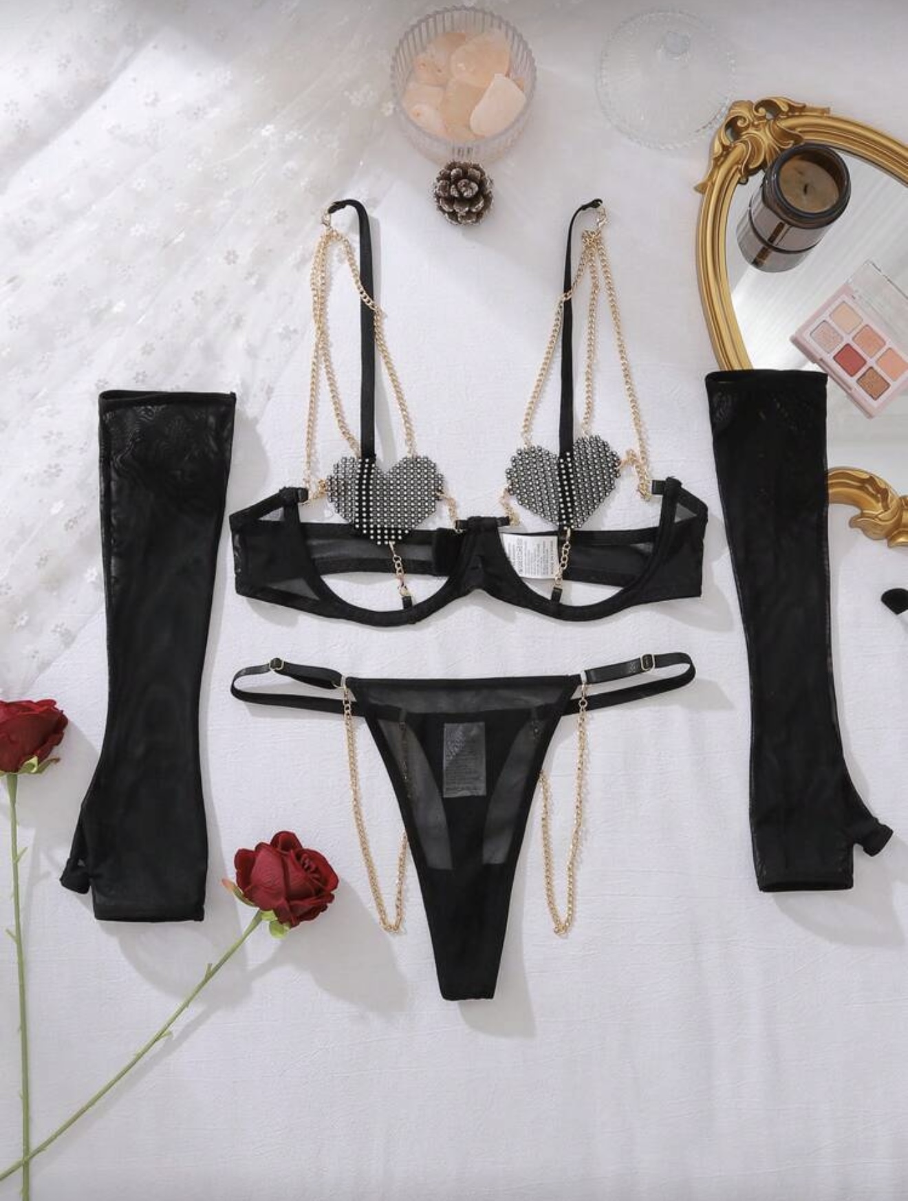 Conjunto Corazón Prohibido