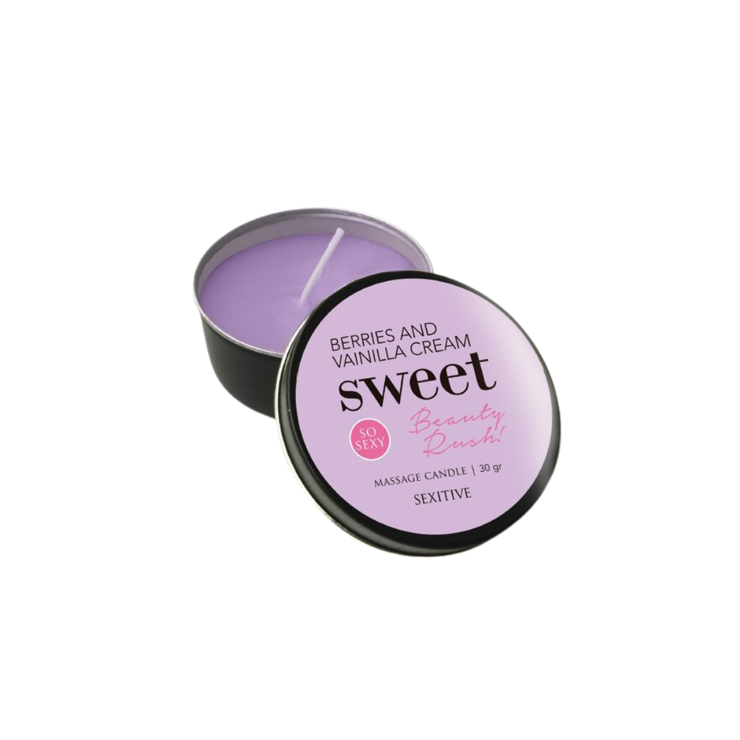 Massage Caramel Strawberries Sweet 30gs