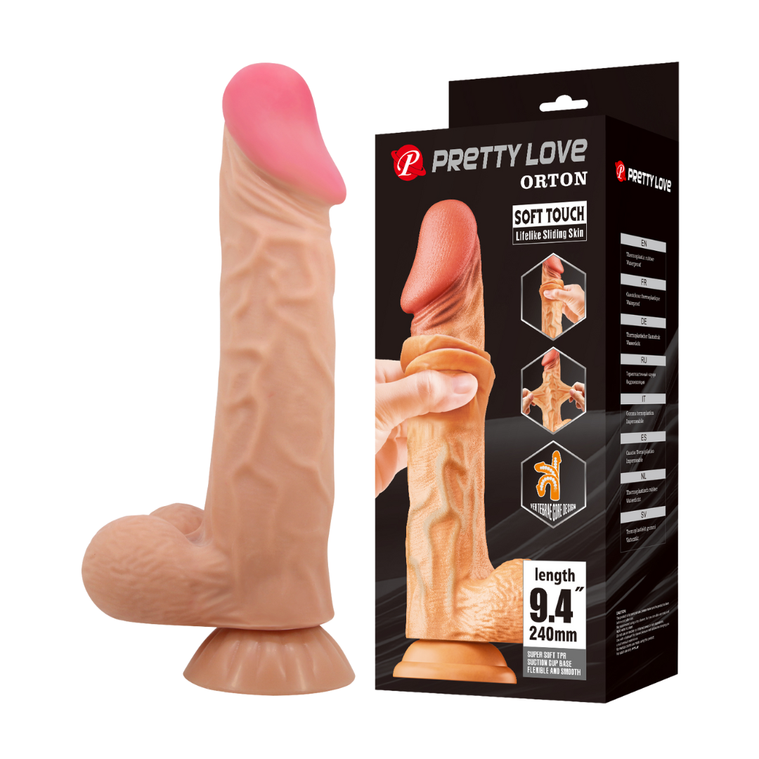 Dildo pellizcable 18cm x 5cm (BW-008104NRG)