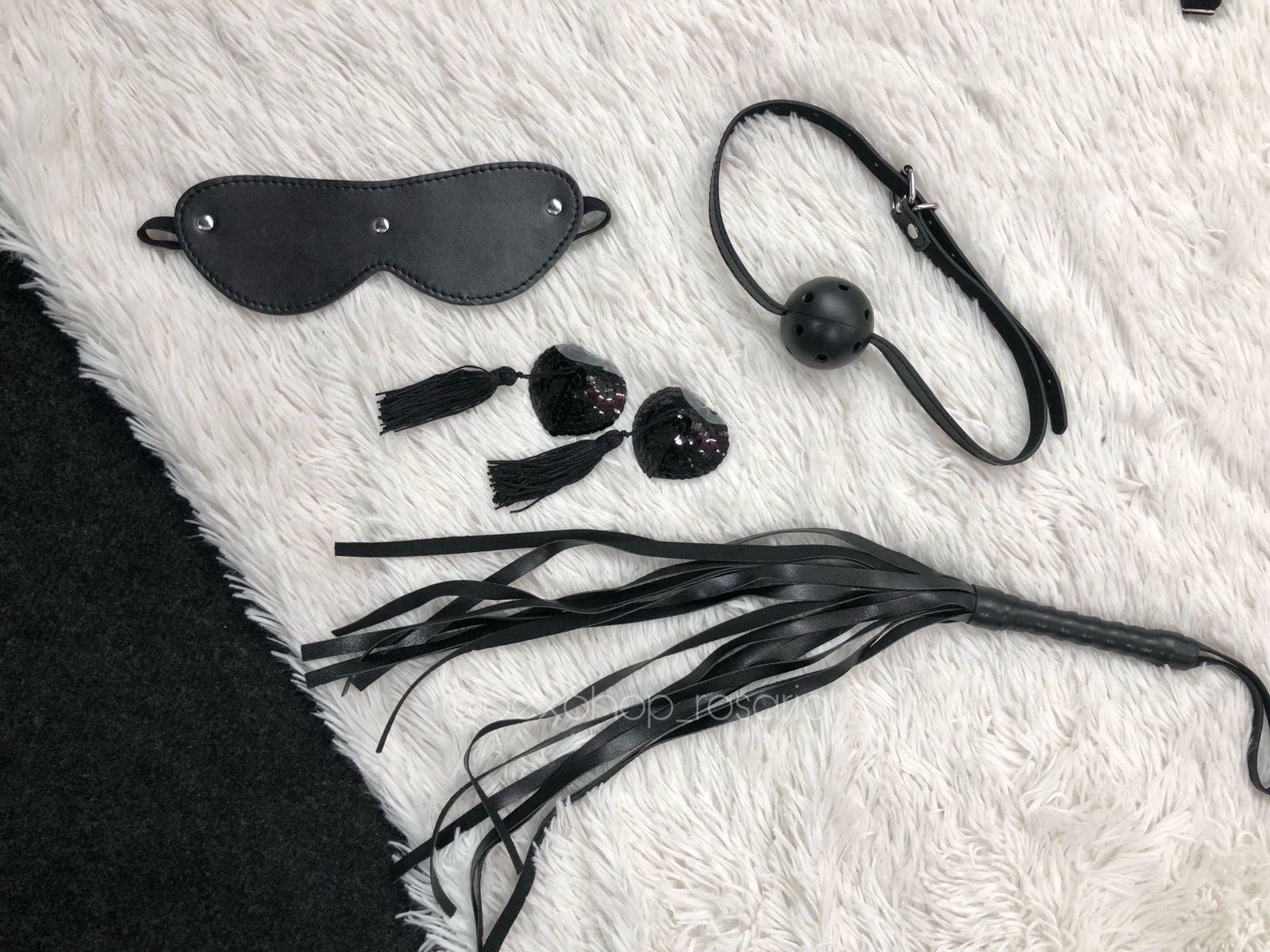 Kit fetiche 4 piezas Bondage