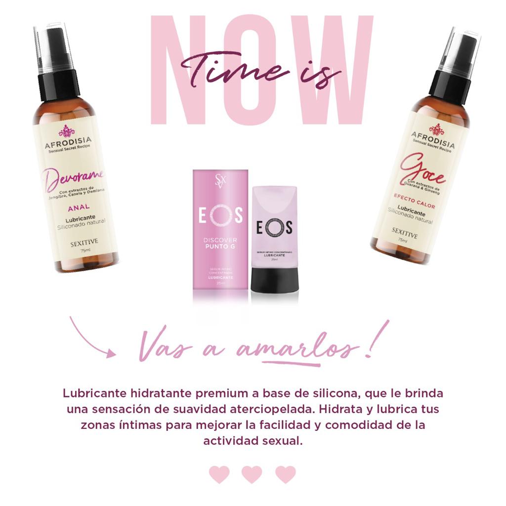 Afrodisia Goce - Lubricante Siliconado Natural efecto calor 75ml