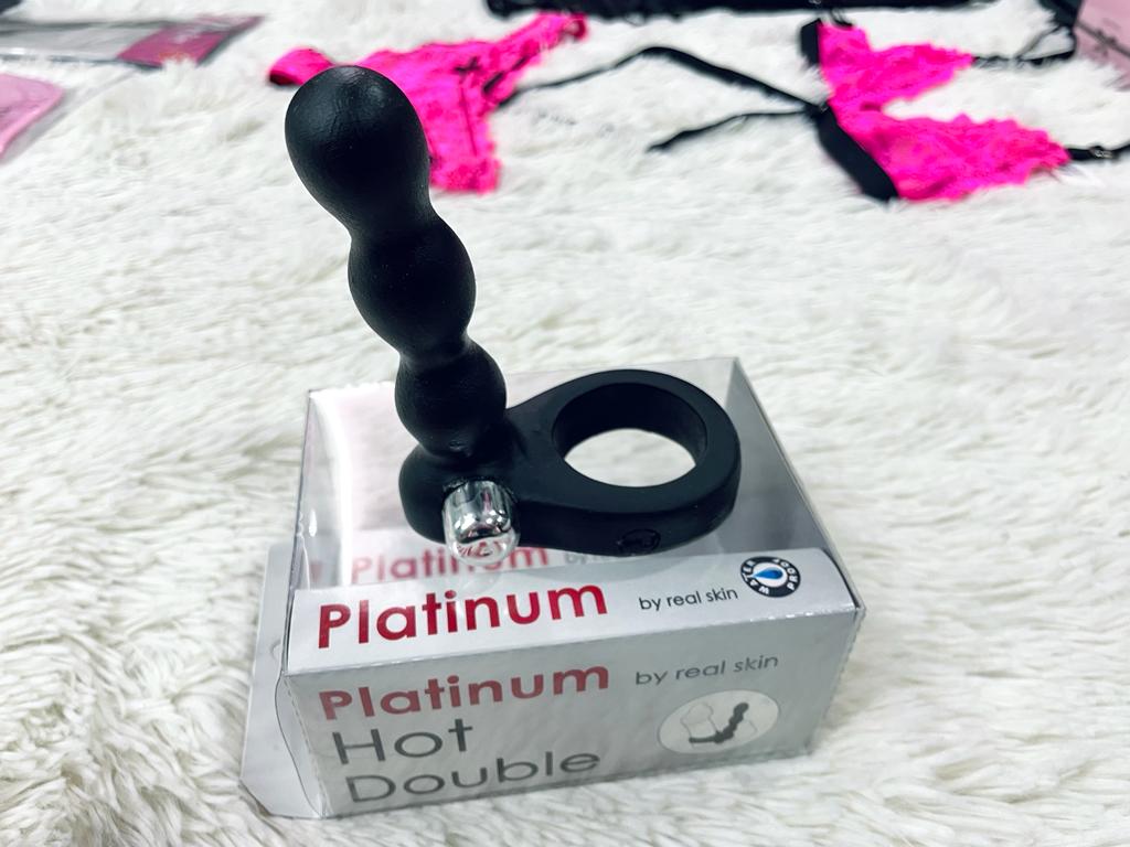 Platinum mini vibe anillo doble hot (11-162-22)