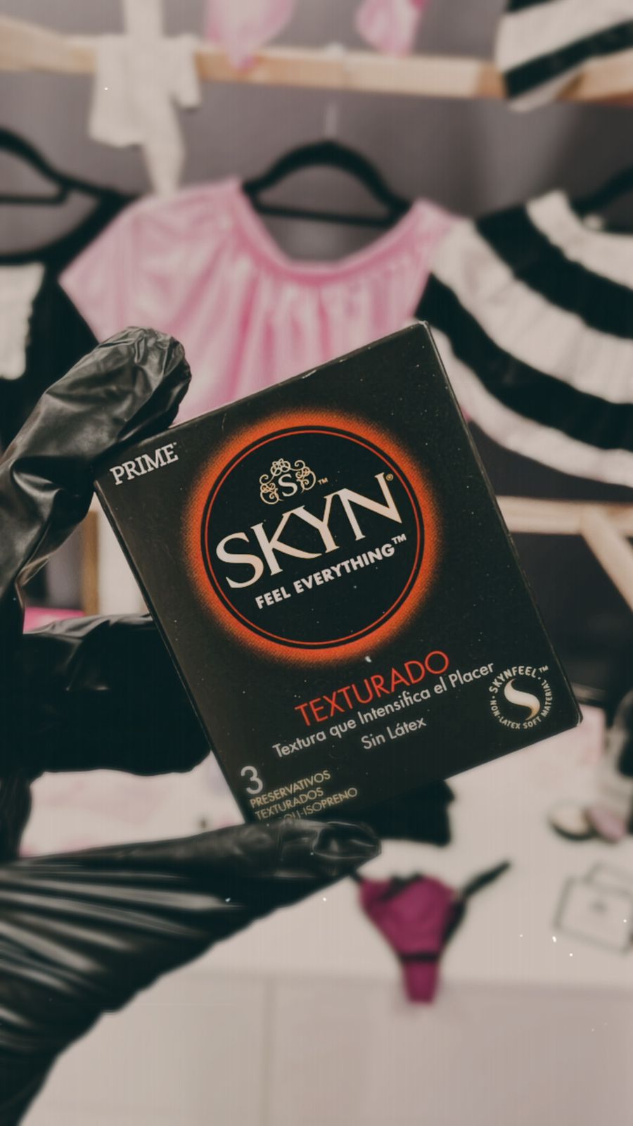 Preservativos Prime Skyn Texturados - Caja x3